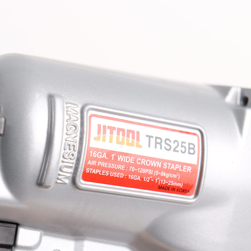 Grapadora Neumática TRS25S  JIT - Corona Ancha Calibre 16 1/2