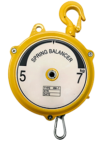 BALANCIN DE CARGA RETRACTIL 5 a 7 KGS / PIOLA 1.5 MTS