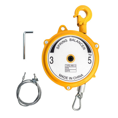 BALANCIN DE CARGA RETRACTIL 3 a 5 KGS / PIOLA 1.5 MTS